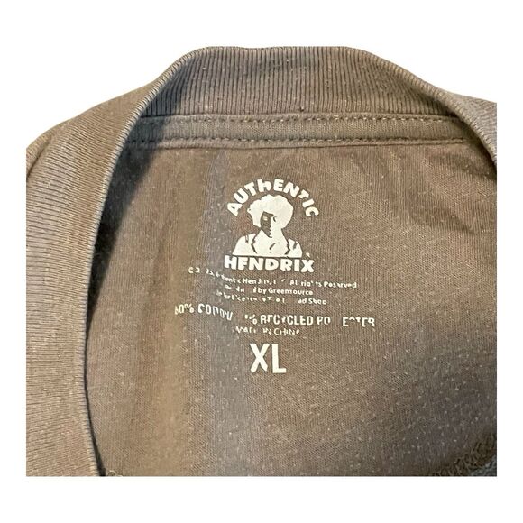 Jimi Hendrix 1968 Retro Style Crew Neck Sweatshirt Men’s Size XL Gray - Picture 3 of 4